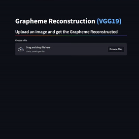 Grapheme Detection System