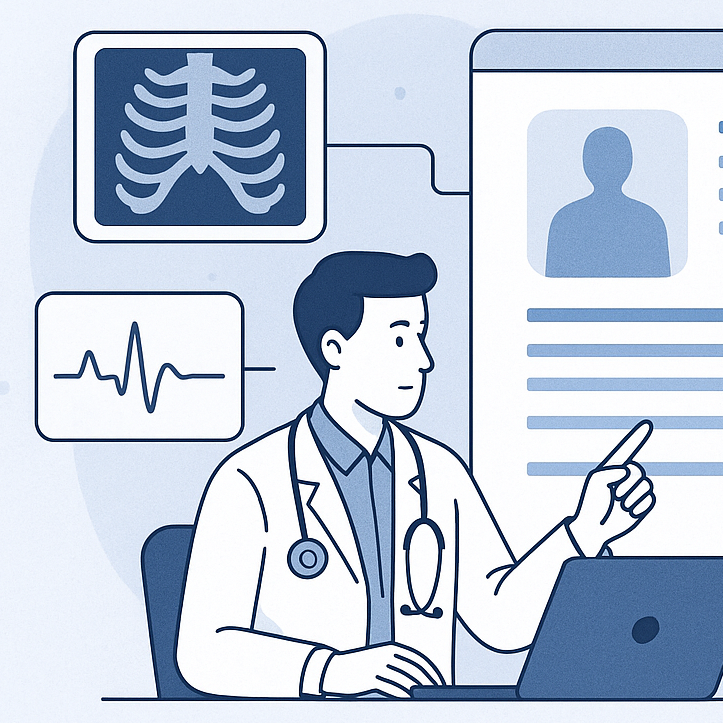 Medical Report Generation and Diagnosis using Multimodal Data and Large Language Models